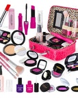 Kids Toys Simulation Cosmetics Set Pretend Makeup Toys Girls Play House Simulation Make up Educational Toys for Girls Fun Game