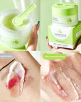 Kiss Beauty Avocado Cleansing Cream - 3-in-1 Eye, Lip, and Face Cleanser, Gentle and Thorough,Take off all your makeup