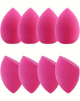 8 Pcs Beauty Egg Makeup Sponge Blenders Beauty Sponges Foundation Applicator