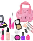 Kids Toys Simulation Cosmetics Set Pretend Makeup Toys Girls Play House Simulation Make up Educational Toys for Girls Fun Game