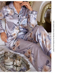 Women's Floral Print Pajamas Set