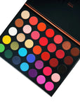 BEAUTY GLAZED Palette Eyeshadow 35 Colors Matte / Shimmer Natural Smokey Glitter Eyeshadow Make Up