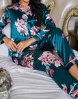 Women's Floral Print Pajamas Set