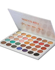 35 richly pigmented matte & shimmer shadeseup Palette