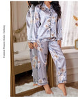 Women's Floral Print Pajamas Set