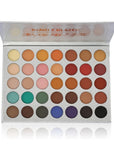35 richly pigmented matte & shimmer shadeseup Palette