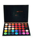 BEAUTY GLAZED Palette Eyeshadow 35 Colors Matte / Shimmer Natural Smokey Glitter Eyeshadow Make Up