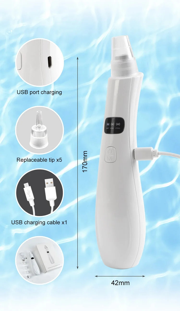 3 Suction Mode Face Cleansing Beauty Machine