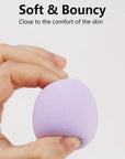 8 Pcs Beauty Egg Makeup Sponges – Foundation Blender Set
