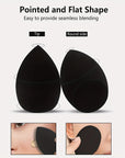 8 Pcs Beauty Egg Makeup Sponges – Foundation Blender Set