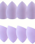 8 Pcs Beauty Egg Makeup Sponges – Foundation Blender Set