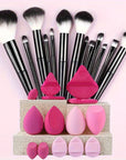 Makeup Brushes 8-29Pcs Makeup Kit Professional Women Cosmetic Soft Powder Brush Eyeshadow Foundation Full Set Travel Beauty Tool