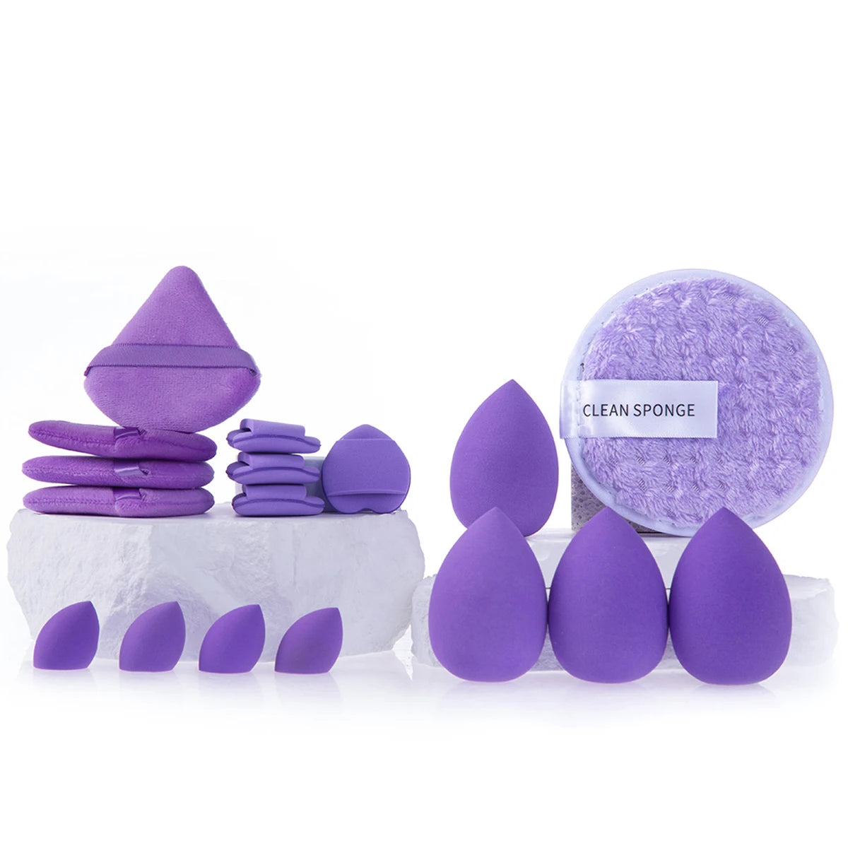 Brushes for eyes, face, contouring, and detailed work