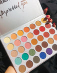 35 richly pigmented matte & shimmer shadeseup Palette
