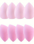 8 Pcs Beauty Egg Makeup Sponge Blenders Beauty Sponges Foundation Applicator
